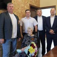 Ветерана Великой Отечественной войны Валентину Илларионовну Пересаду поздравили с 90-летним юбилеем 